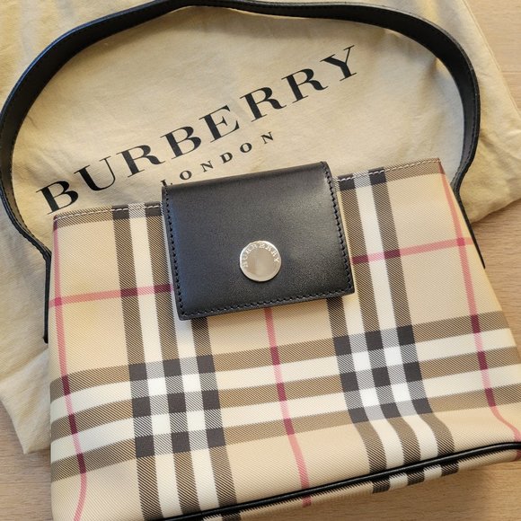 AUTHENTIC BURBERRY Nova Check Shoulderbag - Picture 1 of 7